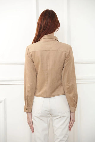 Zero Degrees Celsius Suede Shirt