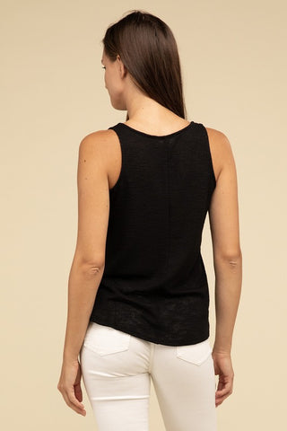 V Neck Cami Tank *Online Only* - Premium Shirts & Tops at Lonnys NY - Just $34! Shop Womens clothing now 