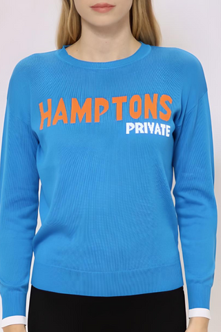Lonnys Hamptons Crewneck Sweater *Final Sale* - Premium Shirts & Tops at Lonnys NY - Just $61! Shop Womens clothing now 