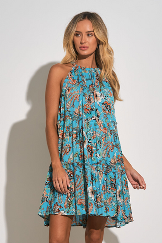 Elan Floral Halter Dress - Premium dresses from Elan - Just $89! Shop now 