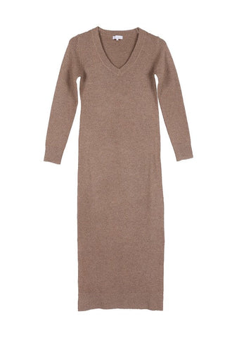 V-neck sweater maxi dress  *Online Only* - Premium dresses at Lonnys NY - Just $43! Shop Womens clothing now 