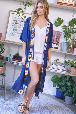 Solid Long Cardigan *Online Only* - Premium  from Davi & Dani - Just $36! Shop now 