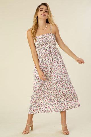 Smocked cami maxi dress *Online Only* - Premium  from Lilou - Just $29.38! Shop now 