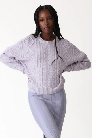 Electric & Rose Alice Sweater - Lavender - Premium sweater from Electric & Rose - Just $248! Shop now 