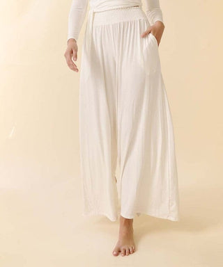 SMOCK ELASTIC WAIST MAXI PALAZZO  *Online Only* - Premium  from Fabina - Just $91! Shop now 