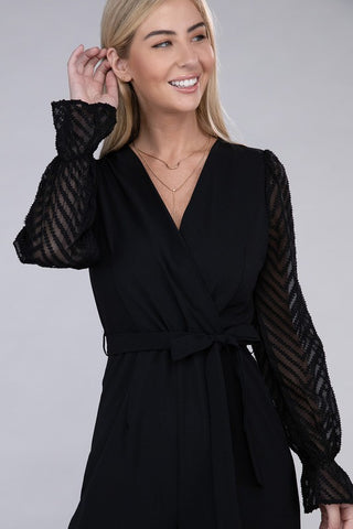 Wide leg Jumpsuit *Online Only* - Premium clothing at Lonnys NY - Just $45! Shop Womens clothing now 