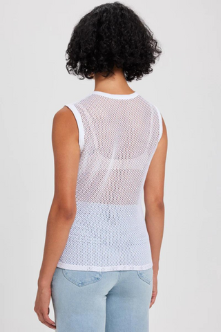 Goldie Serena Fishnet Tank - Premium Shirts & Tops at Lonnys NY - Just $80! Shop Womens clothing now 