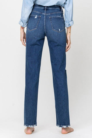 Super High Rise Straight Leg Jeans *Online Only* - Premium  at Lonnys NY - Just $90! Shop Womens clothing now 