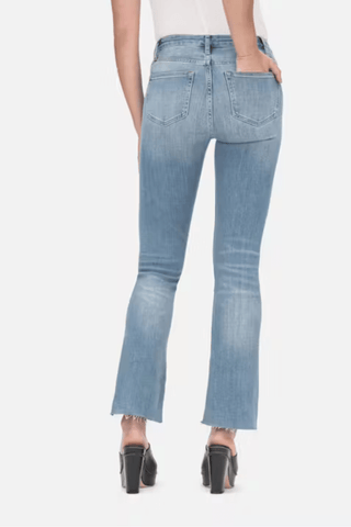 Frame Le Crop Mini Boot Cascade - Wavey - Premium Jeans at Lonnys NY - Just $248! Shop Womens clothing now 