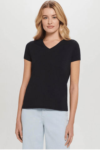 Goldie Organic Boy V Neck Tee - Premium Top at Lonnys NY - Just $85! Shop Womens clothing now 