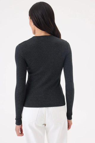 Goldie Lina Long Sleeve Ribbed Tee