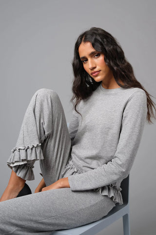 Goldie Ruffled Sweatpants