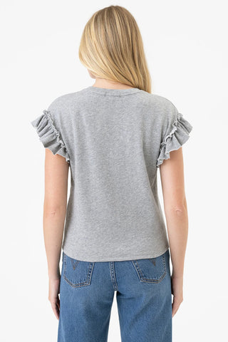 Goldie Ruffled Sleeve Sweatshirt
