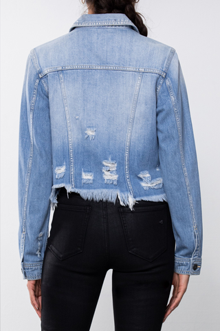 Hidden Regular Fitted Jean Jacket - Premium Coats & Jackets from Hidden Jeans - Just $101! Shop now 