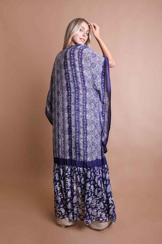 Paisley Tapestry Free Flow Kimono *Online Only* - Premium  from Leto Accessories - Just $75! Shop now 