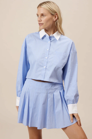 Lucy Paris Hudson Button Up Top - Premium Shirts & Tops from Lucy Paris - Just $75! Shop now 