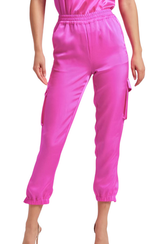 Generation Love Chandra Satin Jogger - Premium pants from Generation Love - Just $235! Shop now 