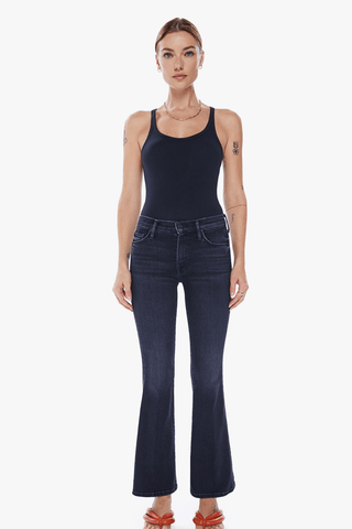 Mother THE WEEKENDER Jeans Deepened - Premium Jeans at Lonnys NY - Just $258! Shop Womens clothing now 