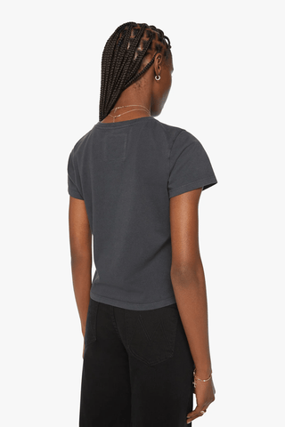 Mother Cropped Itty Bitty Goodie Tee - Premium Shirts & Tops from MOTHER - Just $105! Shop now 