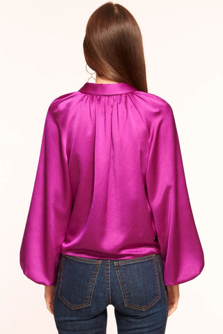 Ramy Brook Emily Puff Sleeve Blouse - Premium Shirts & Tops at Lonnys NY - Just $325! Shop Womens clothing now 