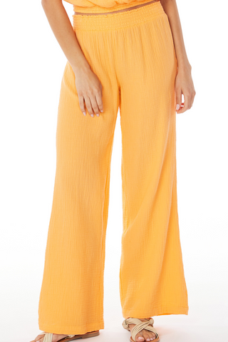 Bobi Smocked Waist Wide Leg Pant - Premium pants at Lonnys NY - Just $95! Shop Womens clothing now 