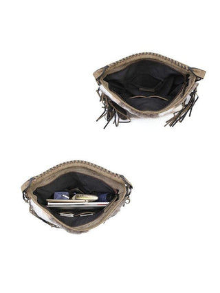 Oversize Hobo Bag for Women Fringe Fur purse *Onine Only* - Premium Bags at Lonnys NY - Just $80! Shop Womens clothing now 