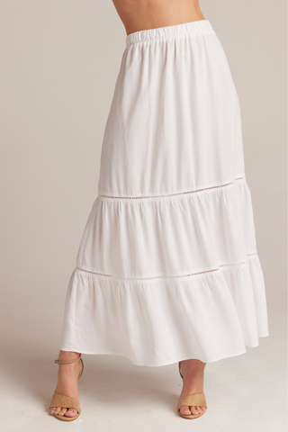 Bella Dahl Ladder Trim Maxi Skirt - Premium Skirts from Bella Dahl - Just $154! Shop now 