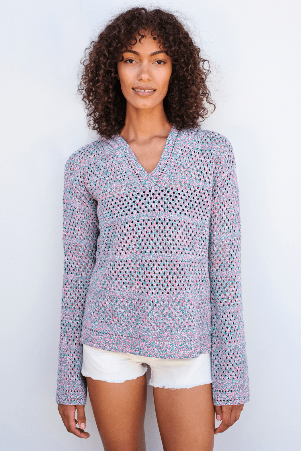 Sundry 2025 colorblock sweater
