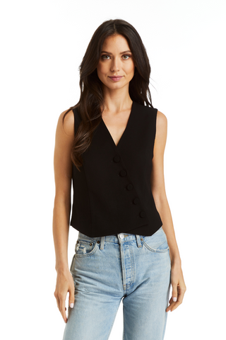 Drew Tobin Vest - Premium tops at Lonnys NY - Just $238! Shop Womens clothing now 