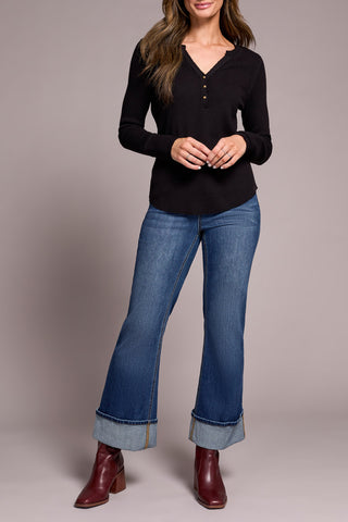 Tribal Long Sleeve Henley