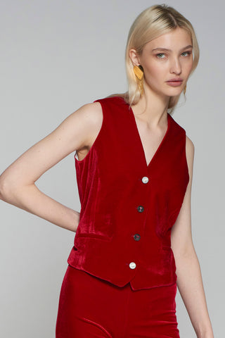 Vilagallo Agata Vest - Premium clothing at Lonnys NY - Just $195! Shop Womens clothing now 